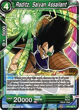 Raditz, Saiyan Assailant (Series 7 Pre-Release) (BT7-052) [Assault of the Saiyans]