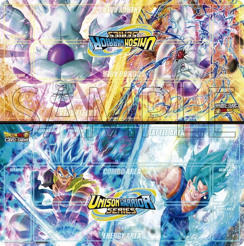 Ultra Pro 2 Player Play Mat - Dragon Ball Super Card Game Unison Warrior