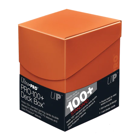 Ultra Pro-100+ Deck Box - Orange