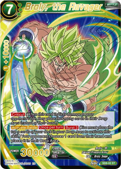 Broly, the Ravager [SD8-02]