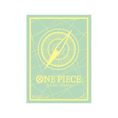 One Piece CG Official Card Sleeves - Mint Green Compass