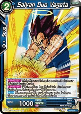 Saiyan Duo Vegeta [BT6-034]