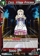 Coco, Village Princess (Series 7 Pre-Release) (BT7-015) [Assault of the Saiyans]