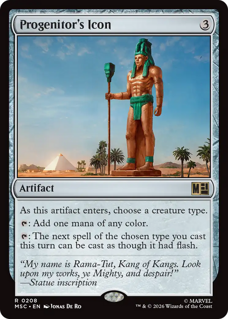 Progenitor's Icon [Marvel Super Heroes Commander]