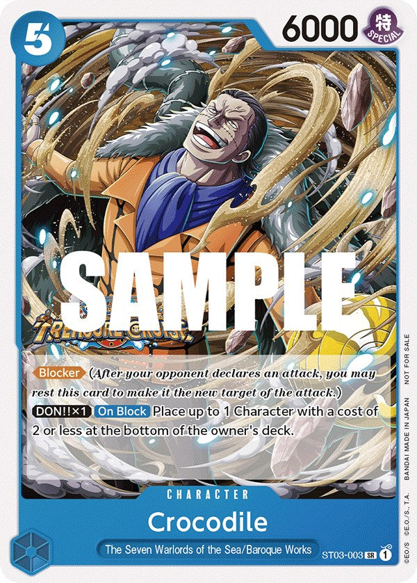 Crocodile (Tournament Pack Vol. 5) [One Piece Promotion Cards]