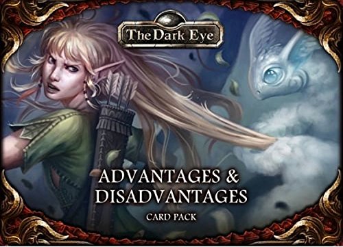 The Dark Eye: advantages & Disadvantages TDE Card Pack