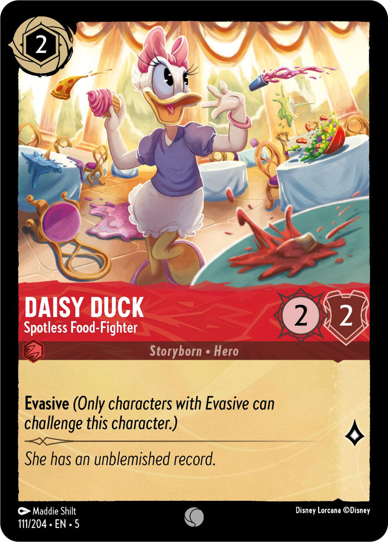 Daisy Duck - Spotless Food-Fighter (111/204) [Shimmering Skies]