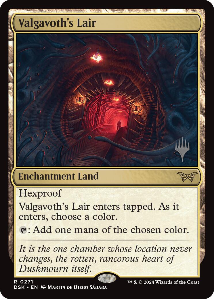 Valgavoth's Lair [Duskmourn: House of Horror Promos]