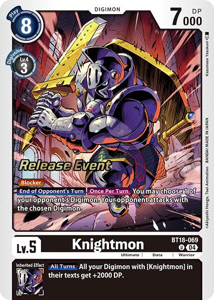 Knightmon [BT18-069] [Release Special Booster Ver.2.0 Promos]