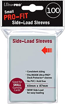 Ultra Pro - Small Pro-Fit Side-Load Sleeves 60mmx87mm