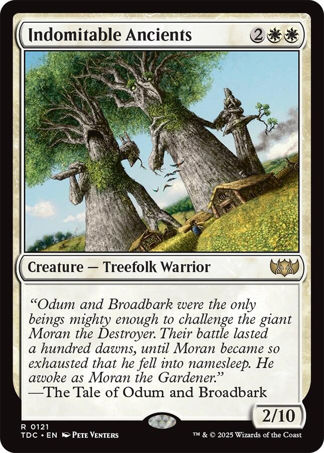 Indomitable Ancients [Tarkir: Dragonstorm Commander]