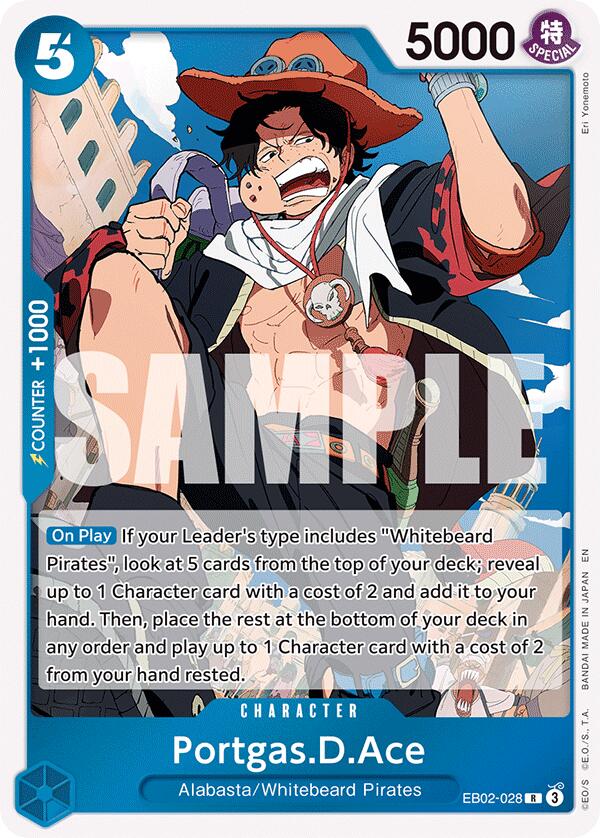 Portgas.D.Ace [Extra Booster: Anime 25th Collection]
