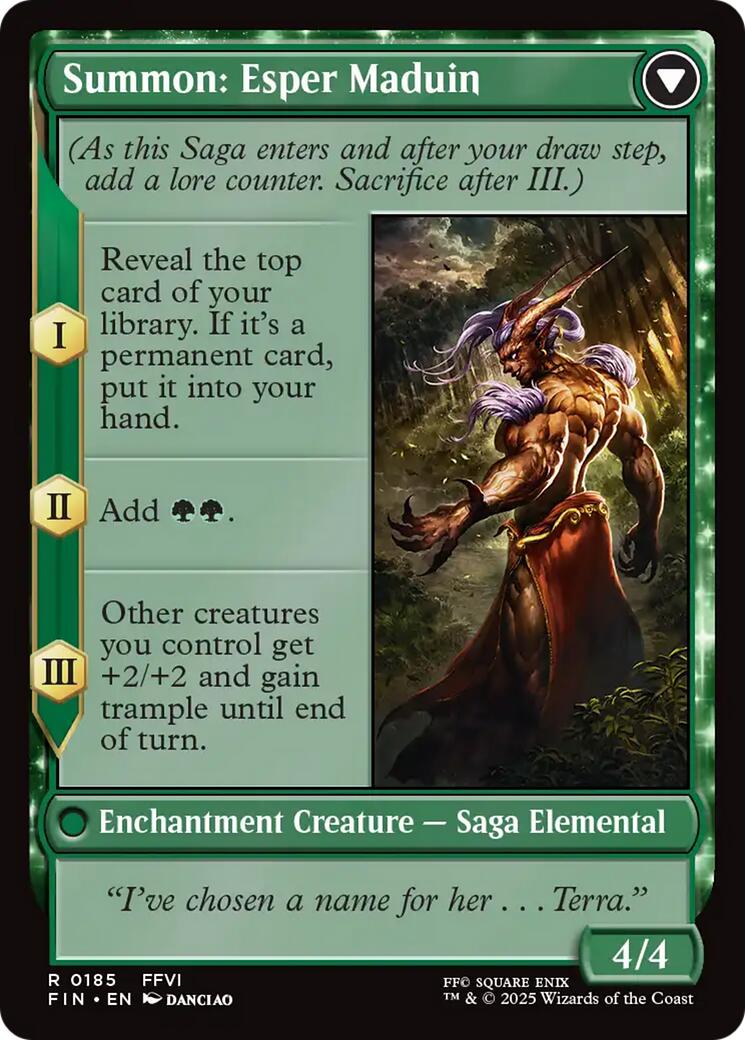 Esper Origins // Summon: Esper Maduin [FINAL FANTASY]
