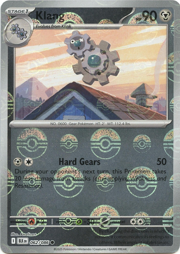 Klang (062/086) (Poke Ball Pattern) [Scarlet & Violet: Black Bolt]