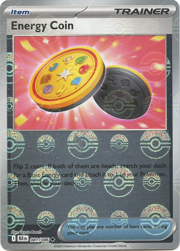 Energy Coin (081/086) (Poke Ball Pattern) [Scarlet & Violet: Black Bolt]