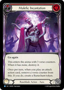 Malefic Incantation (Red) [AVS015] (Armory Deck: Legends Viserai)