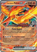Team Rocket's Moltres ex (031/182) (Destined Rivals Stamp) [Miscellaneous Cards]