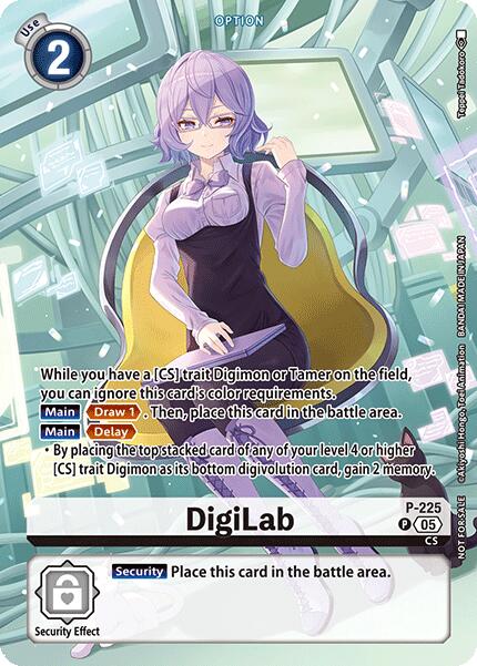 Digilab [P-225] (Time Stranger Box Topper) [Promotional Cards]
