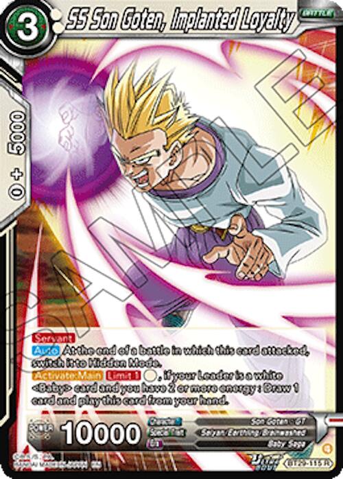 SS Son Goten, Implanted Loyalty (BT29-115) [Fearsome Rivals]