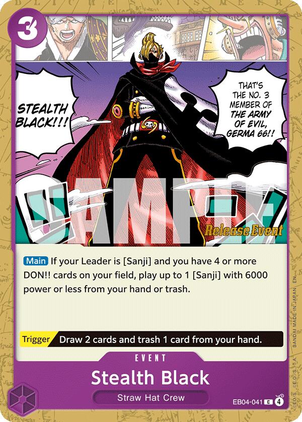 Stealth Black [The Azure Sea's Seven Release Event Cards]