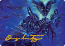 Thirst for Identity Art Card (Gold-Stamped Signature) [Lorwyn Eclipsed Art Series]