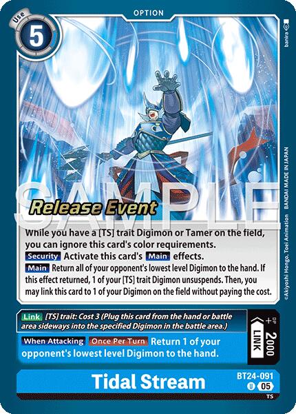 Tidal Stream [BT24-091] [Time Stranger Release Events Cards]
