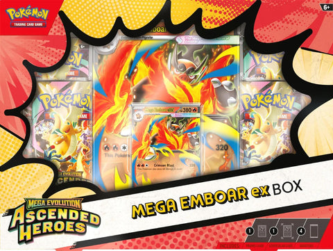 Mega Evolution: Ascended Heroes - Mega Emboar ex Box