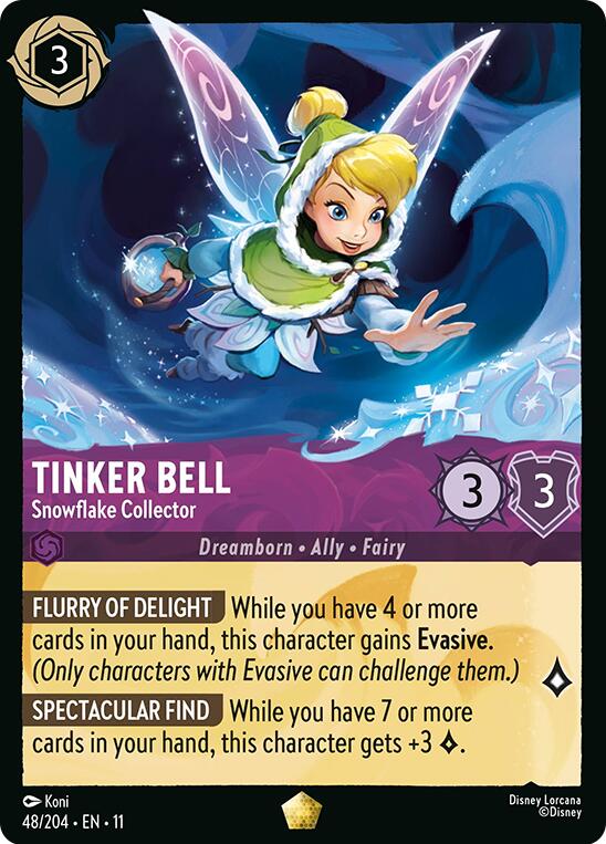 Tinker Bell - Snowflake Collector (48/204) [Winterspell]