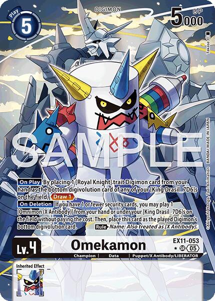 Omekamon [EX11-053] (Alternate Art) [Dawn of Liberator]