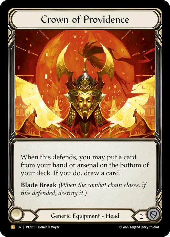 Crown of Providence [PEN310] (Compendium of Rathe)