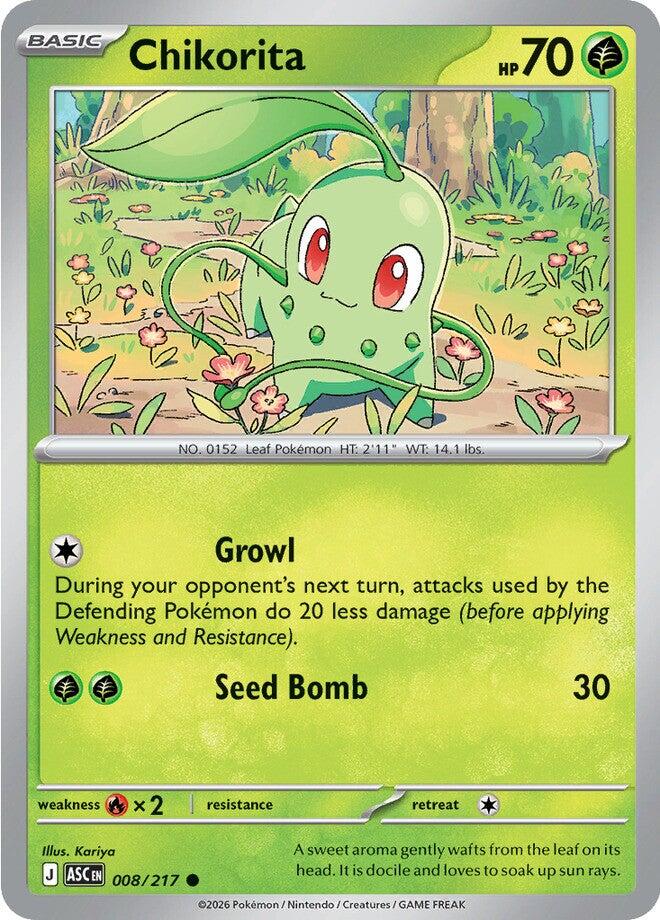 Chikorita (008/217) [Mega Evolution: Ascended Heroes]