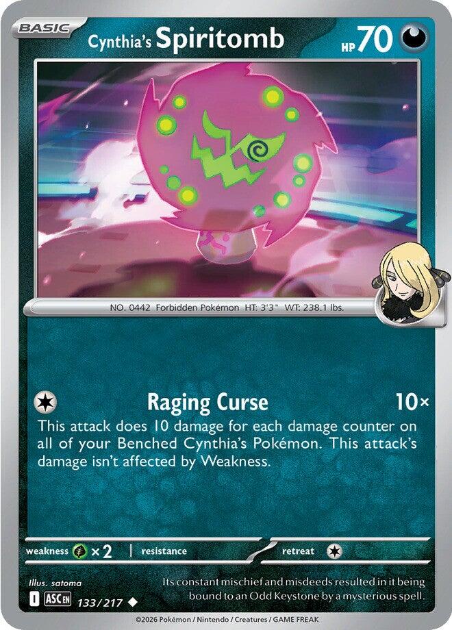 Cynthia's Spiritomb (133/217) [Mega Evolution: Ascended Heroes]