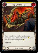 Rip Off The Top (Yellow) (Rainbow Foil) [PEN008] (Compendium of Rathe)  Rainbow Foil