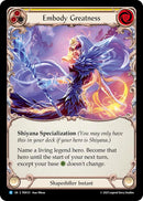 Embody Greatness (Yellow) (Regular) [PEN121] (Compendium of Rathe)