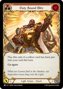 Duty Bound Blitz (Red) (Regular) [PEN183] (Compendium of Rathe)