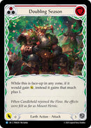 Doubling Season (Red) (Rainbow Foil) [PEN218] (Compendium of Rathe)  Rainbow Foil