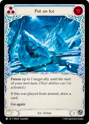 Put On Ice (Blue) (Rainbow Foil) [PEN236] (Compendium of Rathe)  Rainbow Foil