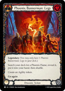 Phoenix Bannerman Legs (Red) (Rainbow Foil) [PEN260] (Compendium of Rathe)  Rainbow Foil