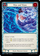 Wax And Wane (Blue) (Rainbow Foil) [PEN263] (Compendium of Rathe)  Rainbow Foil