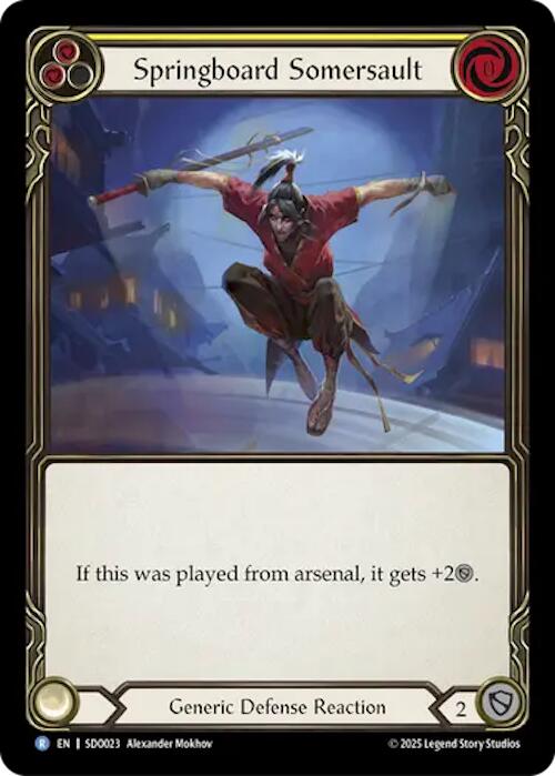 Springboard Somersault [SDO023] (GEM Pack 2)