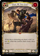 That All You Got (Yellow) (Gold) [ANQ018] (Compendium of Rathe - Antiquity Pack)