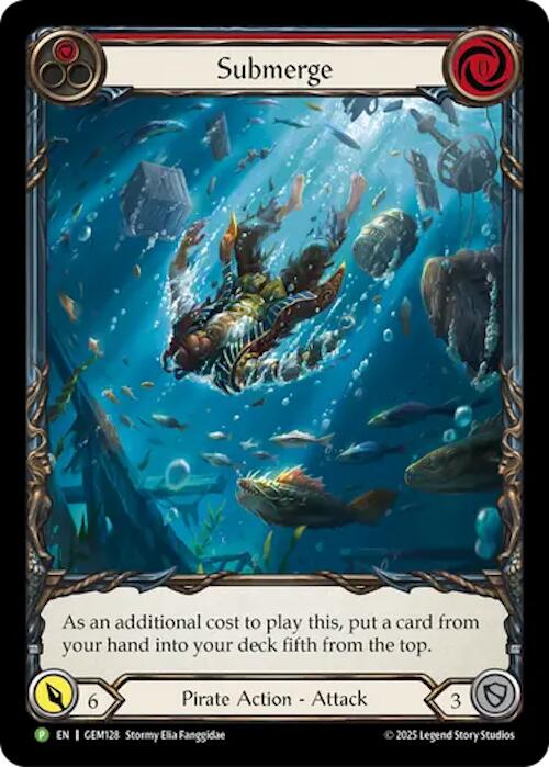 Submerge [GEM128] (GEM Pack 4)  Rainbow Foil