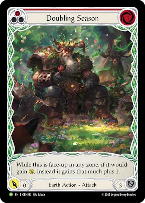 Doubling Season [GEM133] (GEM Pack 4)  Rainbow Foil