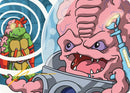 Krang, Master Mind Art Card (25/54) (Gold-Stamped Signature) [Teenage Mutant Ninja Turtles Art Series]