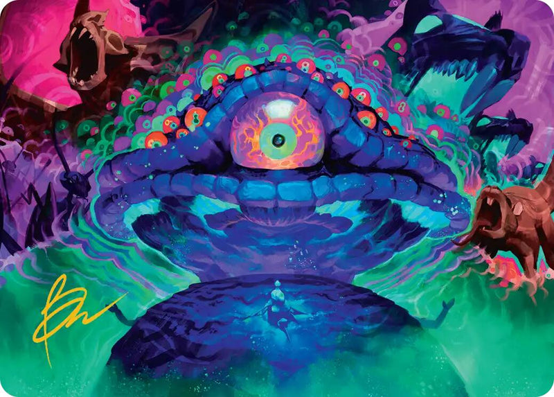 Humongous Fungus Art Card (Gold-Stamped Signature) [Teenage Mutant Ninja Turtles Art Series]