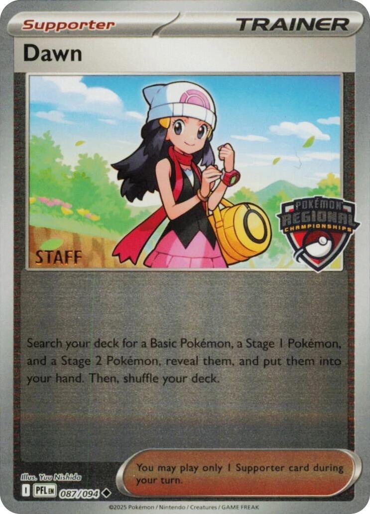 Dawn (087/094) (Regional Championship) [Staff] [League & Championship Cards]