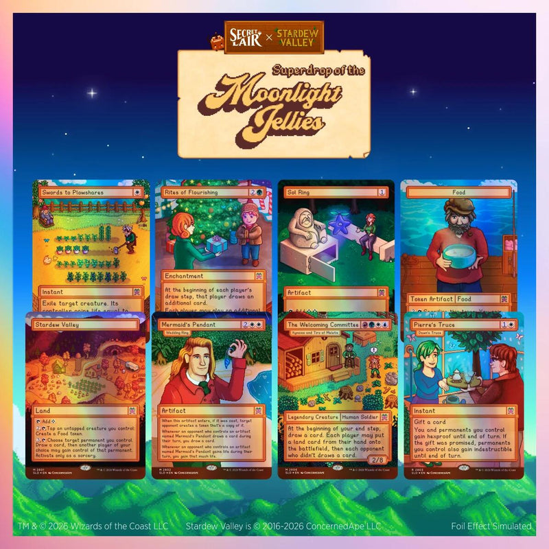 Secret Lair Drop Series: Secret Lair x Stardew Valley: Welcome to Stardew Valley (Traditional Foil Edition)