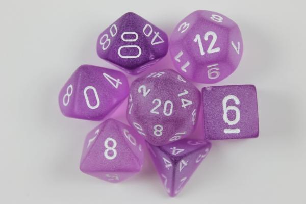 Frosted Purple/white 7 Die Set - CHX LE430