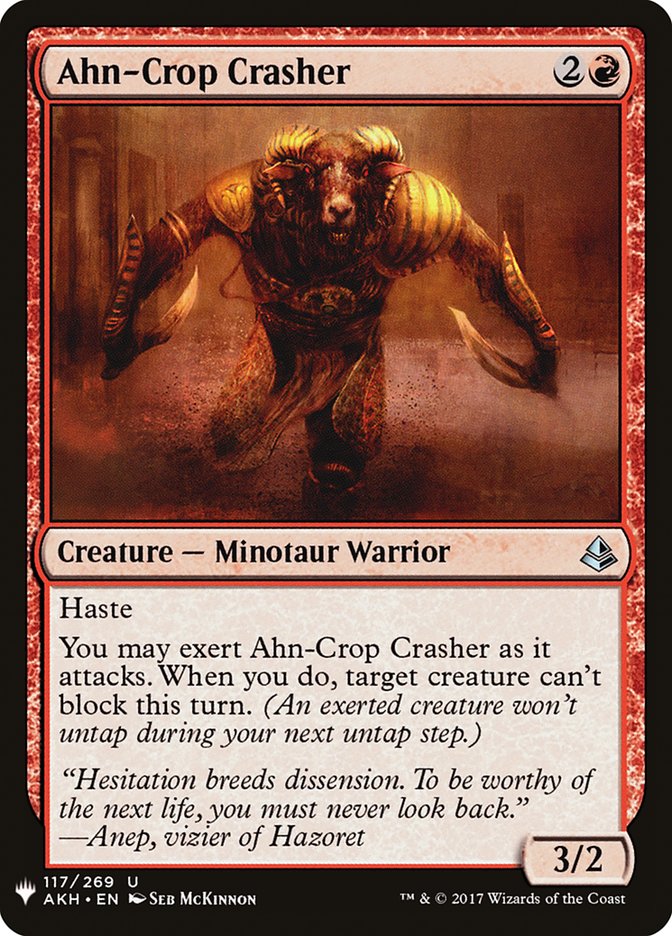 Ahn-Crop Crasher [Mystery Booster]