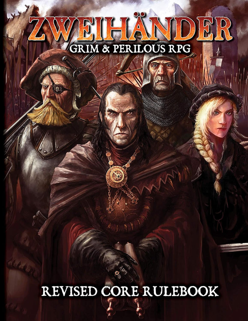 Zweihander: Grim & Perilous RPG Revised Core Rulebook